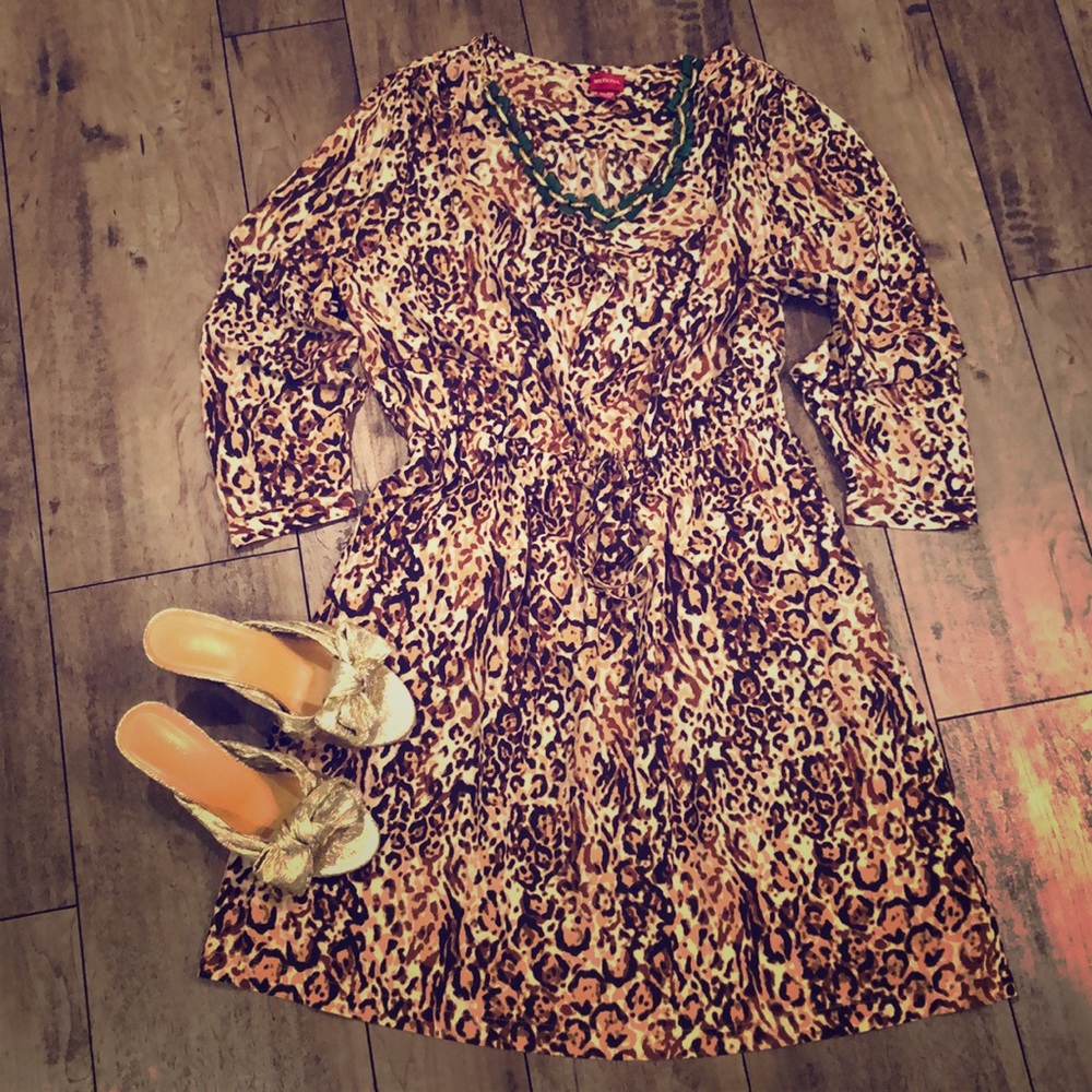 Leopard Print Dress 🐆